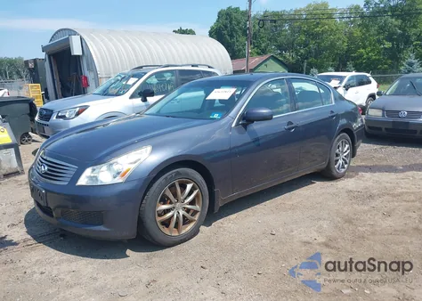 2008 Infiniti G35X z USA, uszkodzony, nr VIN JNKBV61F48M250537